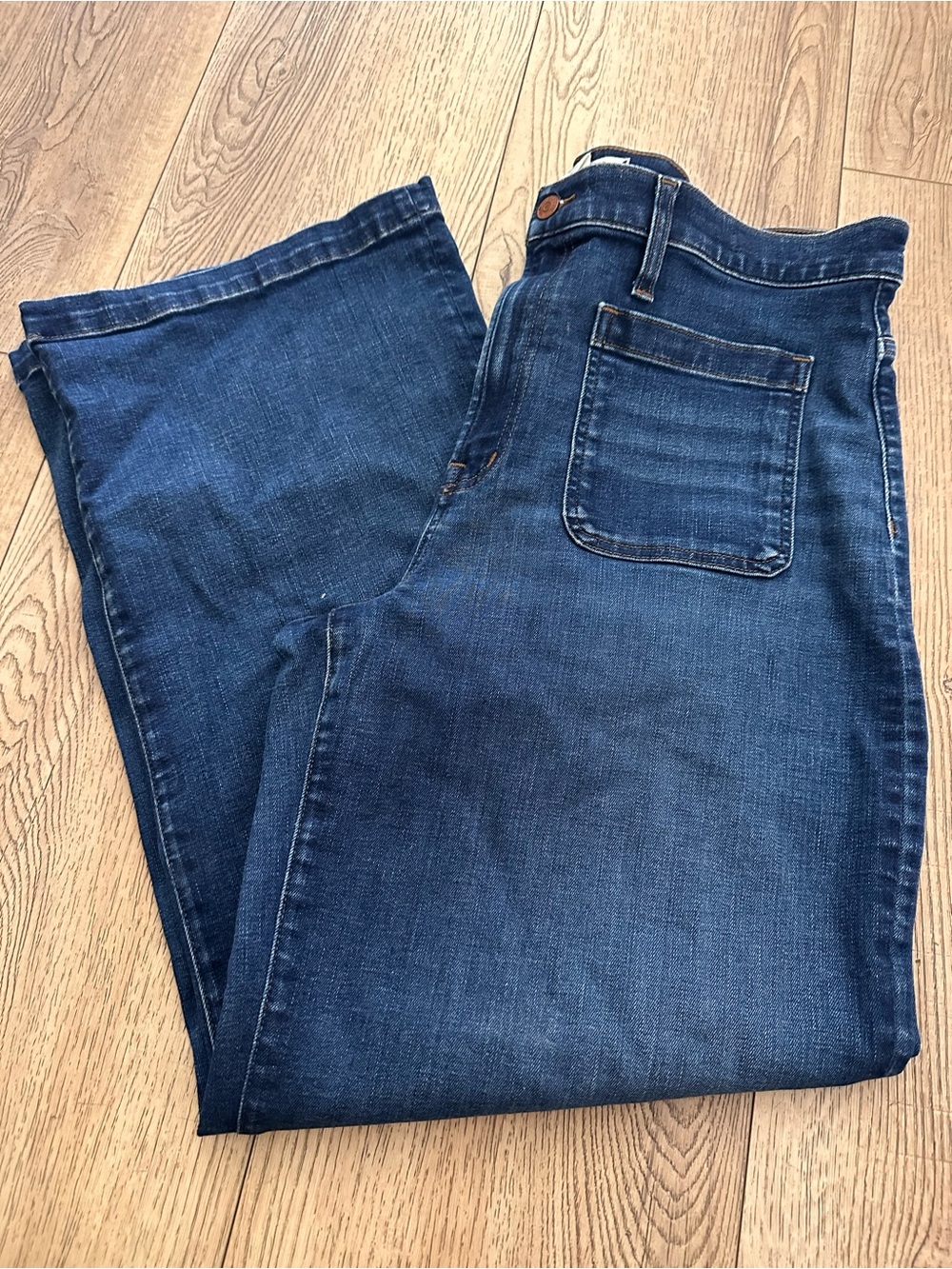 Madewell Emmett Wide Leg Denim